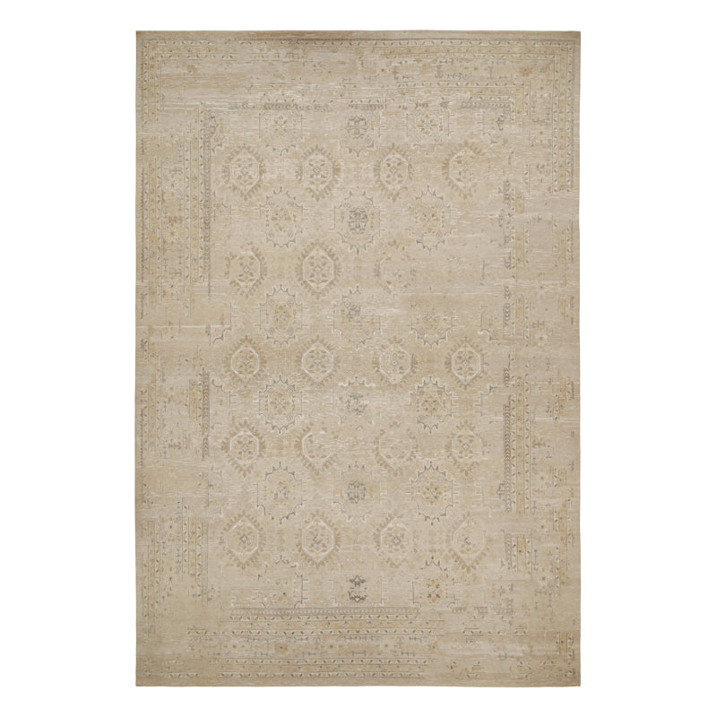 Hand Knotted Silk Area Rug