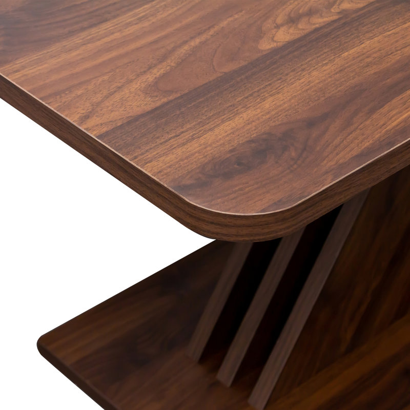 Multifunctional Extendable Console Table, Walnut