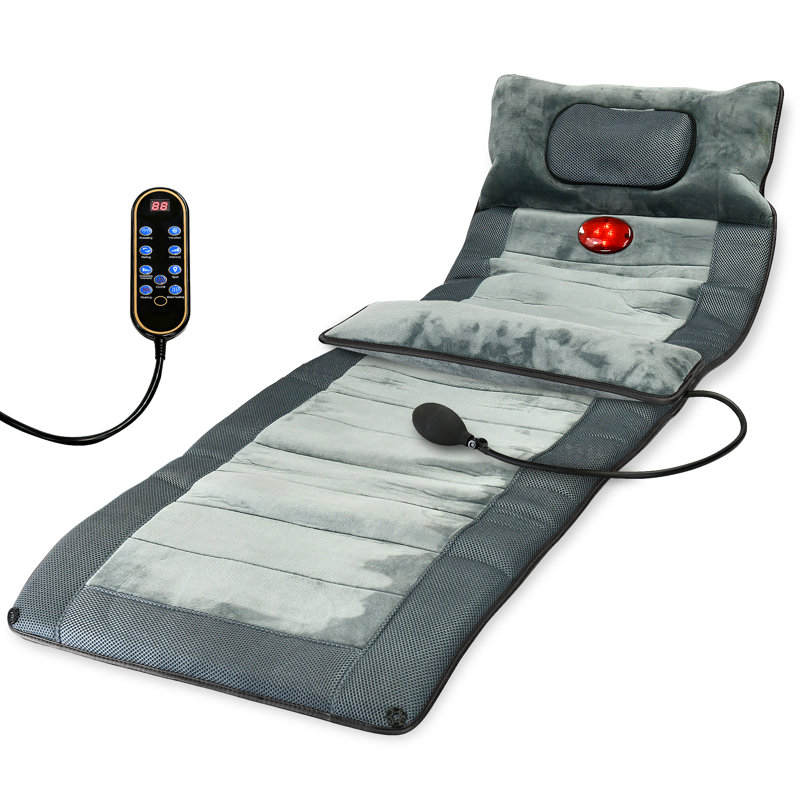 Carepeutic Deluxe Full Body Massage Mat with Kneading Vibration Massage and Heat