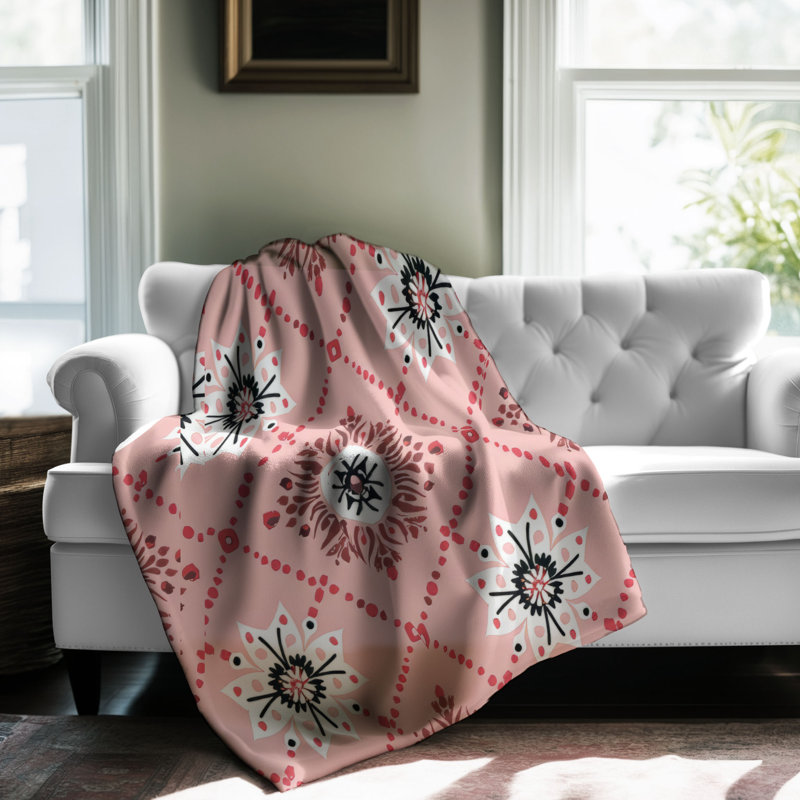 Boho Charm - 1 Piece Premium Blanket, Twin