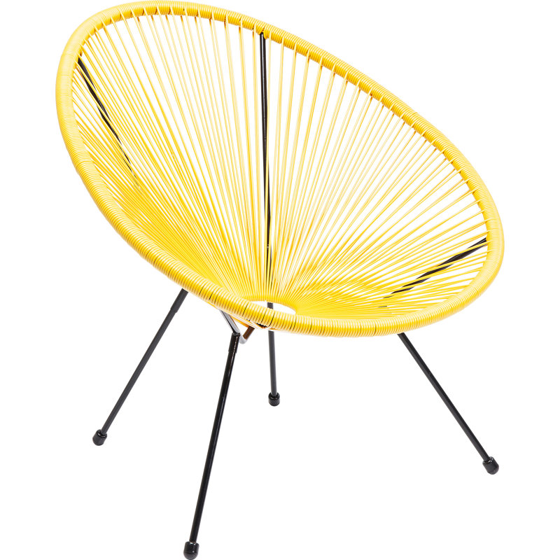 Acapulco armchair, Yellow