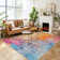 Kayo Modern Abstract Washable Area Rugs for Bedroom Soft Large Accent Carpet for Living Room Home Decor