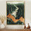 «Gladimyr Bold Forest Landscape Path Of The Emerald River V», reproduction d'art sur toile encadrée