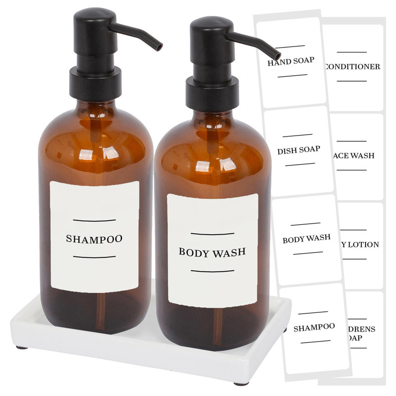 Bathroom Accessory, Amber/White