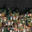 Papier peint mural Moody Village-1508097597-1508097596