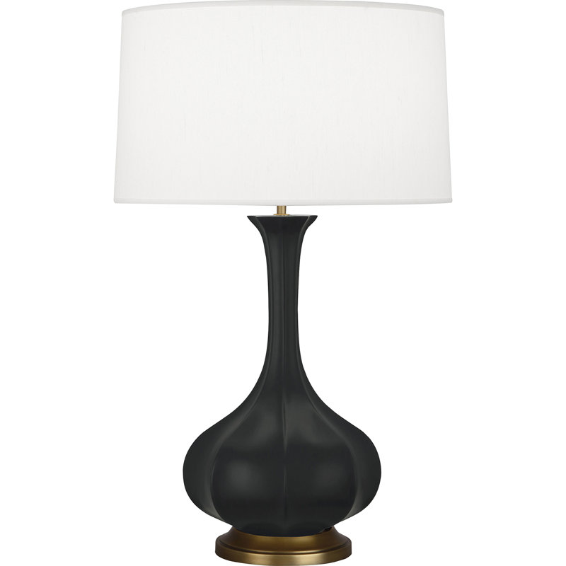 Pike Table Lamp, Matte Obsidian