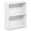 Étagère à livres, petite étagère à 2 niveaux, bibliothèque avec tablette ouverte, 21 x 55 x 69 cm, pour le rangement et l'organisation, idéale pour le salon, la chambre ou le bureau, blanche.-126594832