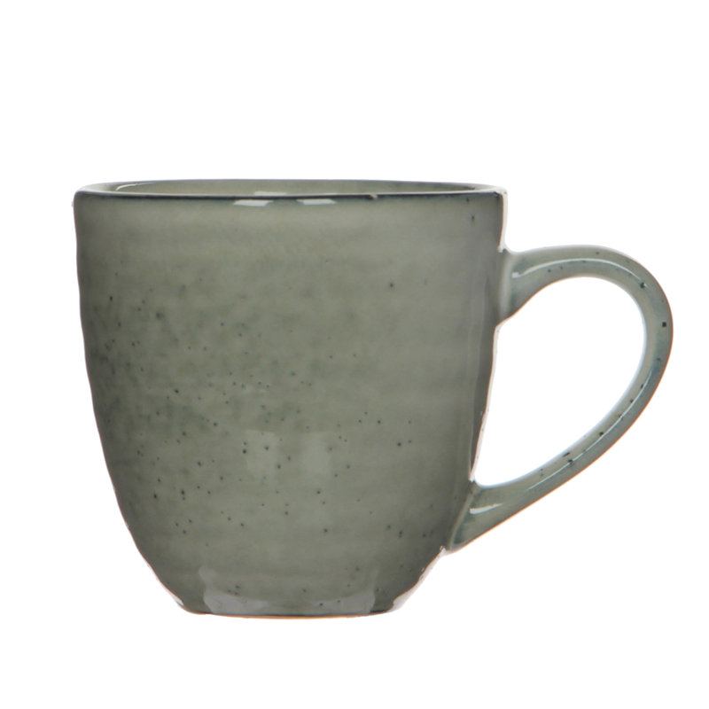 Sikes Ceramic Coffee Mug, Gray