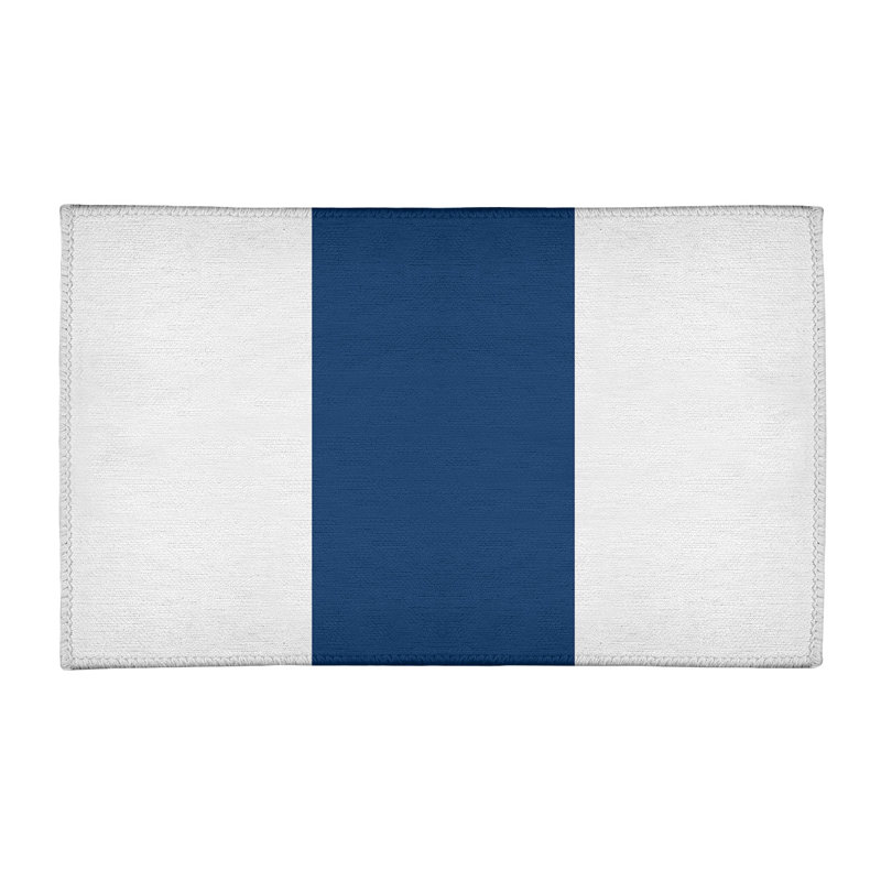 Chenille Striped Indoor Rug, Rectangle 2' x 3'