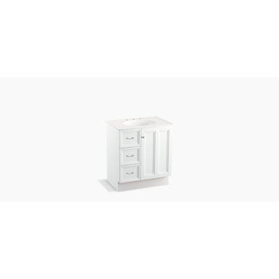 Base de meuble-lavabo Damask 30 seulement avec pieds de meuble