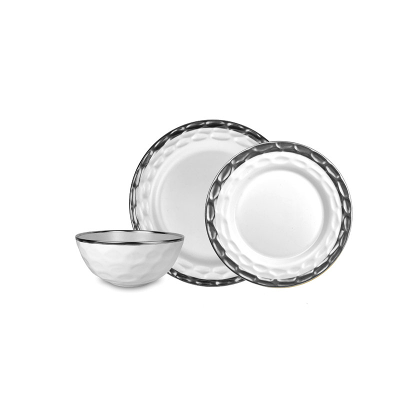 Couvert individuel 3 pièces, service pour 1 Truro, Argent