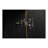 Sideboard with Solid Wood Frame and Shagreen-Style PU