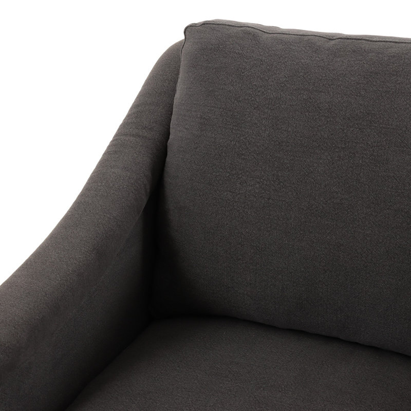 Joplin Linen Armchair, Broadway Denim