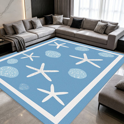 Tapis multicolores pour le salon, doux et confortable, convient à toutes les saisons, facile à entretenir, tapis de sol intérieur lavable à la machine, sous la table de ferme convenant à la chambre à coucher, à la salle à manger, au bureau, au balcon, au patio