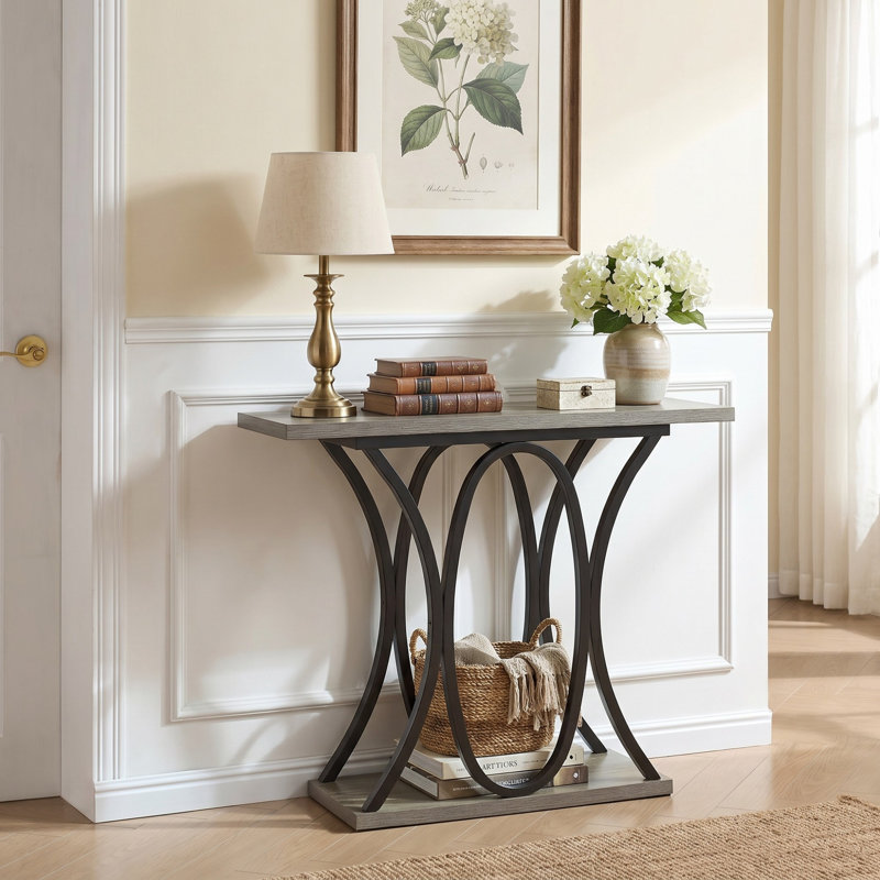 11.61cm Console Table, Grey
