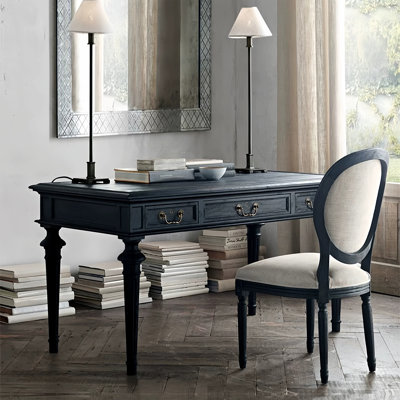 Solid Wood Executive Desk