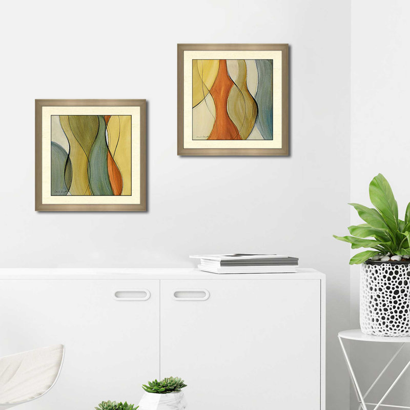 «Coalescence II», impression sous verre
