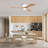 52'' 3 - Blade Modern Solid Wood Ceiling Fan With Remote Control And Light Kit-1539869418-1539869417