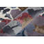 Dafney Hand Tufted Floral Area Rug in Blue/Pink/Gray-970393767