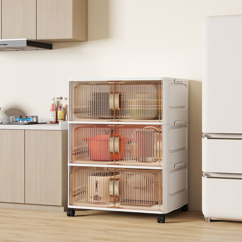 Collapsible Storage Bins With Lids