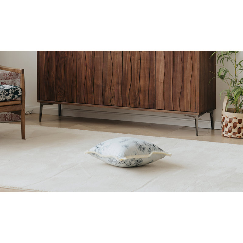Modern Simple Black Walnut Sideboard