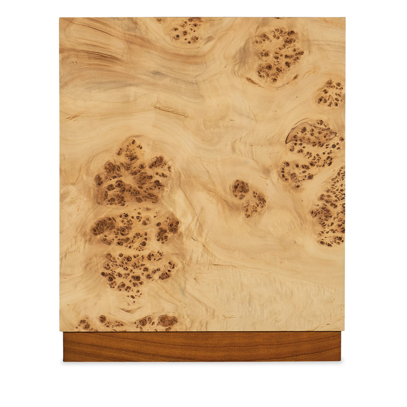 Auberon Solid Wood End Table, 24" H