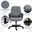 Linen Office Chair