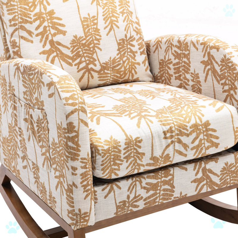 Chaise berçante Goldena