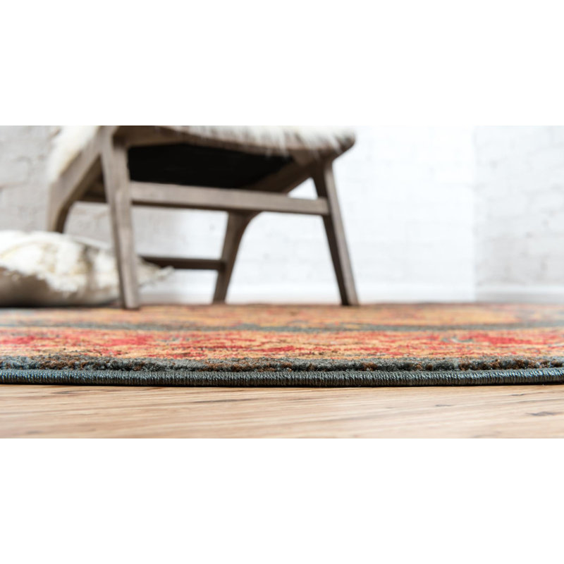 Azar Oriental Indoor Rug, Round 5'3"