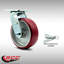Poly sur roulettes pivotantes en aluminium