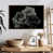 Floating Frame Walnut