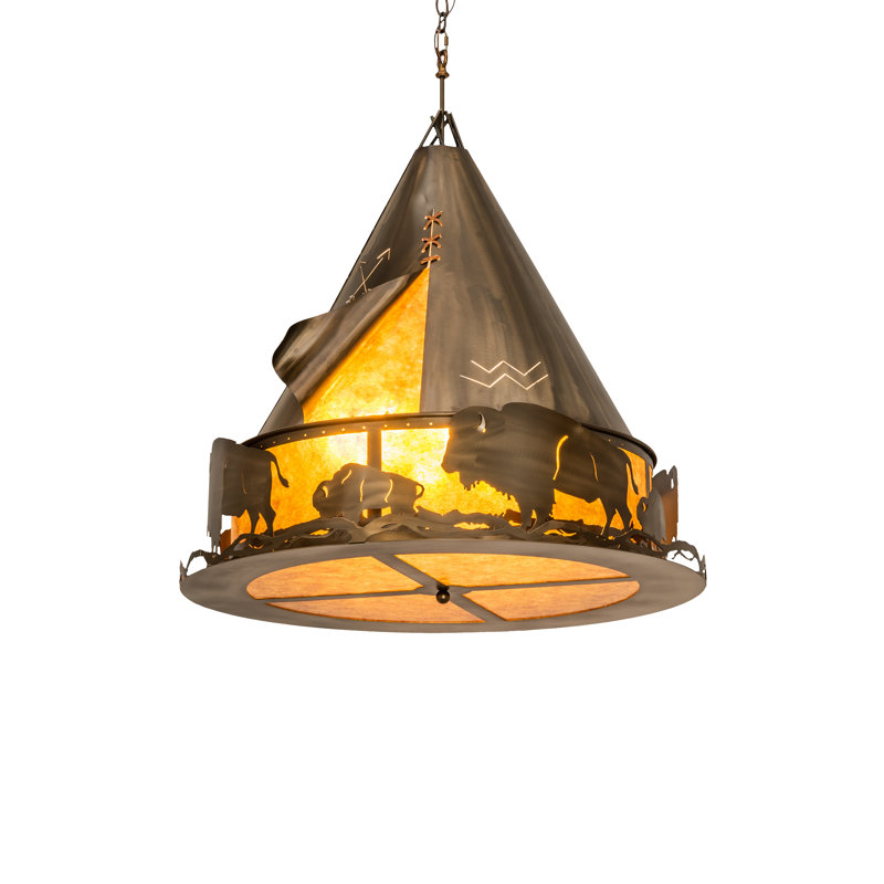 Rustic Lodge 8 - Light Pendant