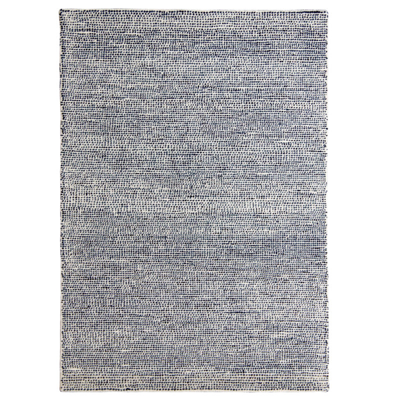 Magdaleno Solid Colour Wool Hand Woven Area Rug, Rectangle 160 x 230cm