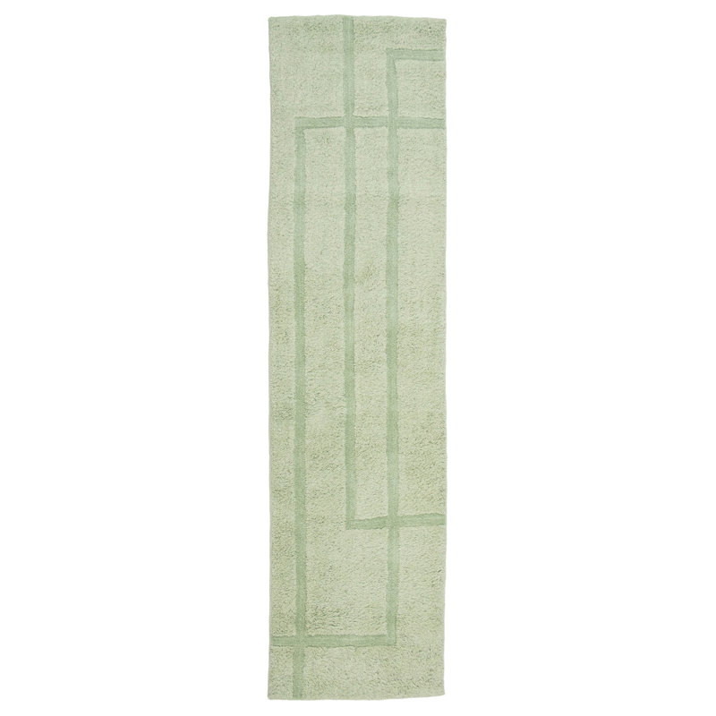 Tapis en laine Sybil, Tapis de couloir 2 pi 6 po x 9 pi