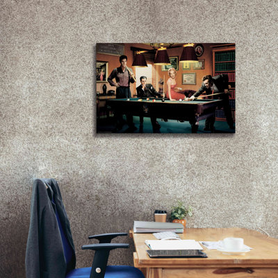 Chris Consani - Wrapped Canvas Print