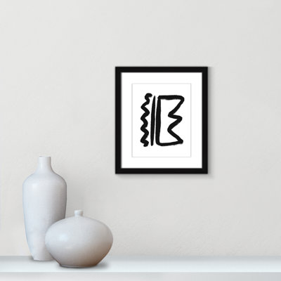 «Line Dessin Collection Royals» sur papier par Leah Straatsma, reproduction