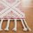 Bolog Hand Loomed Wool/Cotton Geometric Rug in Red/Ivory-648051842