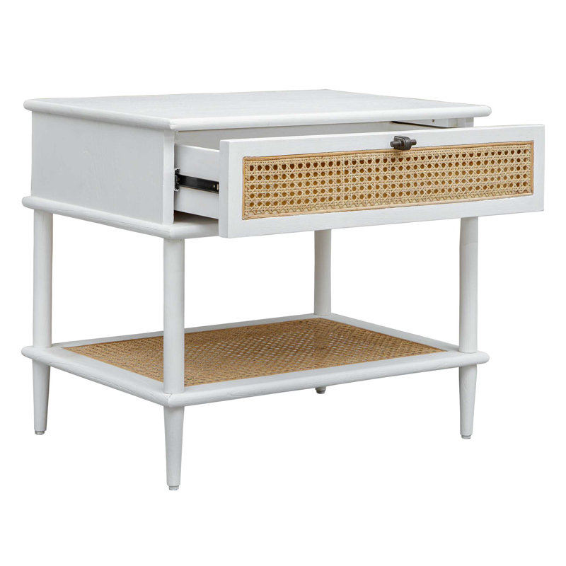 Table d'appoint Uttermost Coast, Blanc