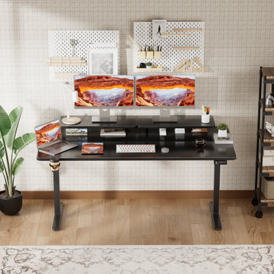 Kreutzer Height Adjustable Standing Gaming Desk