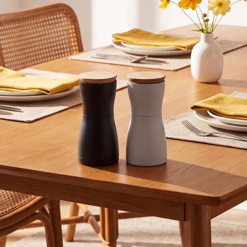  Twin Salt and Pepper Mill Gift Set