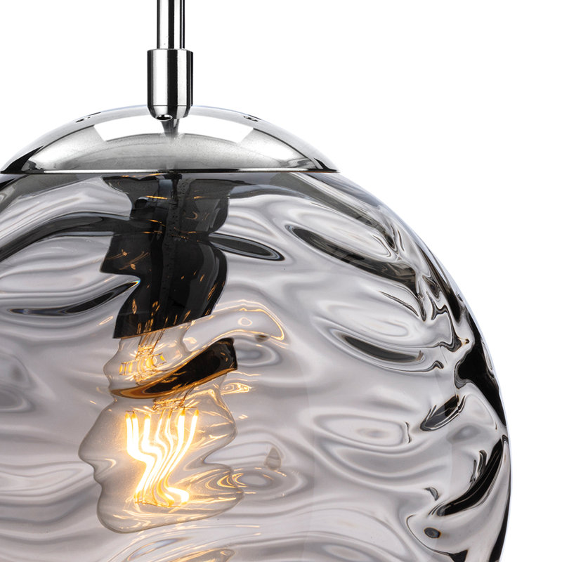 1 - Light Pendant, Smoked