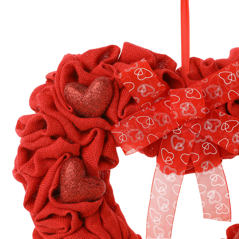 Couronne de tissu en mousse 19,25 po