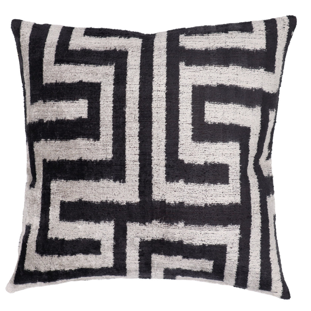 Silk/Velvet Throw Square Pillow Cover & Insert Canvello