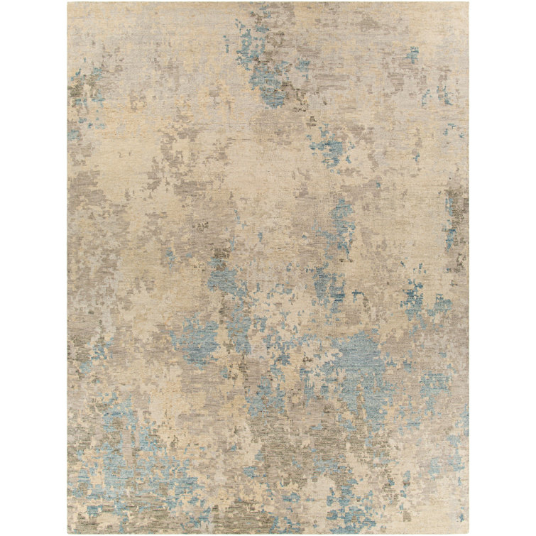 Refki Performance Wool Abstract Indoor Rug