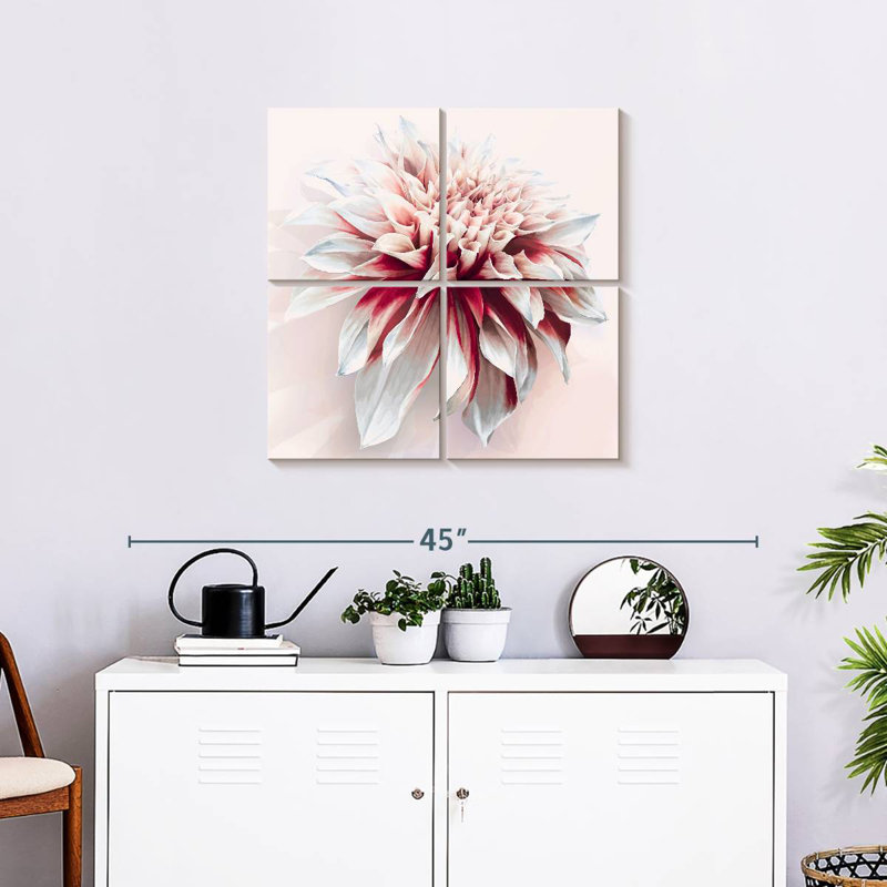 Harnek Water Dahlia, 26" H x 26" W
