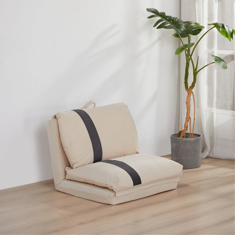 Canapé-lit pour chien moderne pour adultes et animaux de compagnie - base réglable en 6 positions, pliable en 5 secondes, base en velours côtelé pour fauteuil à billes et coussin - peu encombrant.
