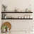 Miami 60" W x 8" D Floating Shelves Set with Invisible Wall Mount Brackets-111448272