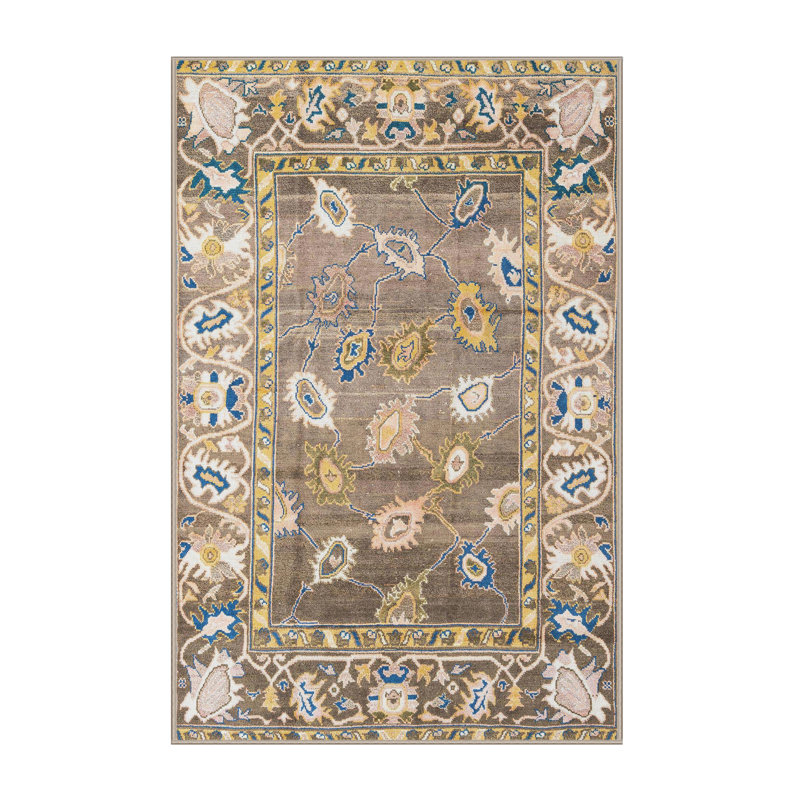 Abstract Indoor Rug, Rectangle 5' x 8'