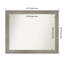 Grand miroir mural non biseauté étroit Grand Greywash-119749174-119749175