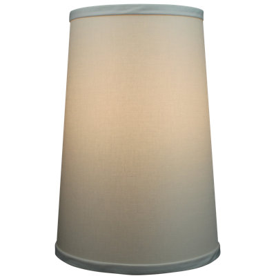 13" H X 9" W Empire Lamp Shade - (Spider Attachment) In Linen